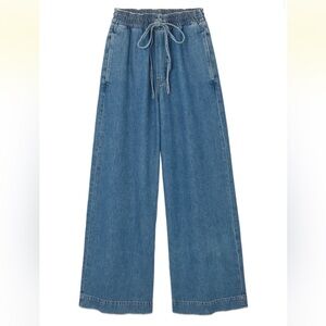 Blue Wide-Leg Women's Jeans COS